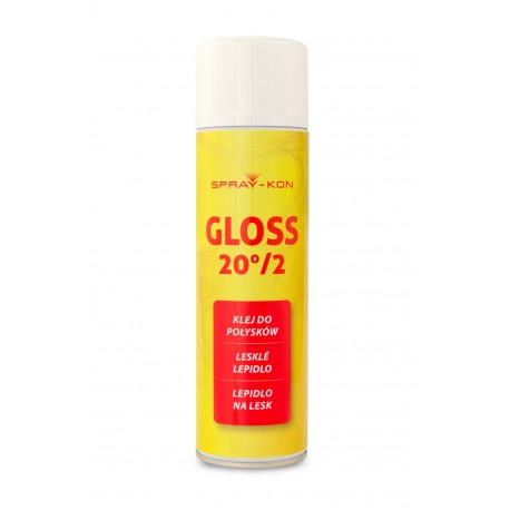 SPRAY-KON GLOSS 20°/2 - Klej kontaktowy w sprayu - 500ml