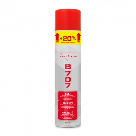 SPRAY-KON B707 600ml - Klej kontaktowy w sprayu - PL